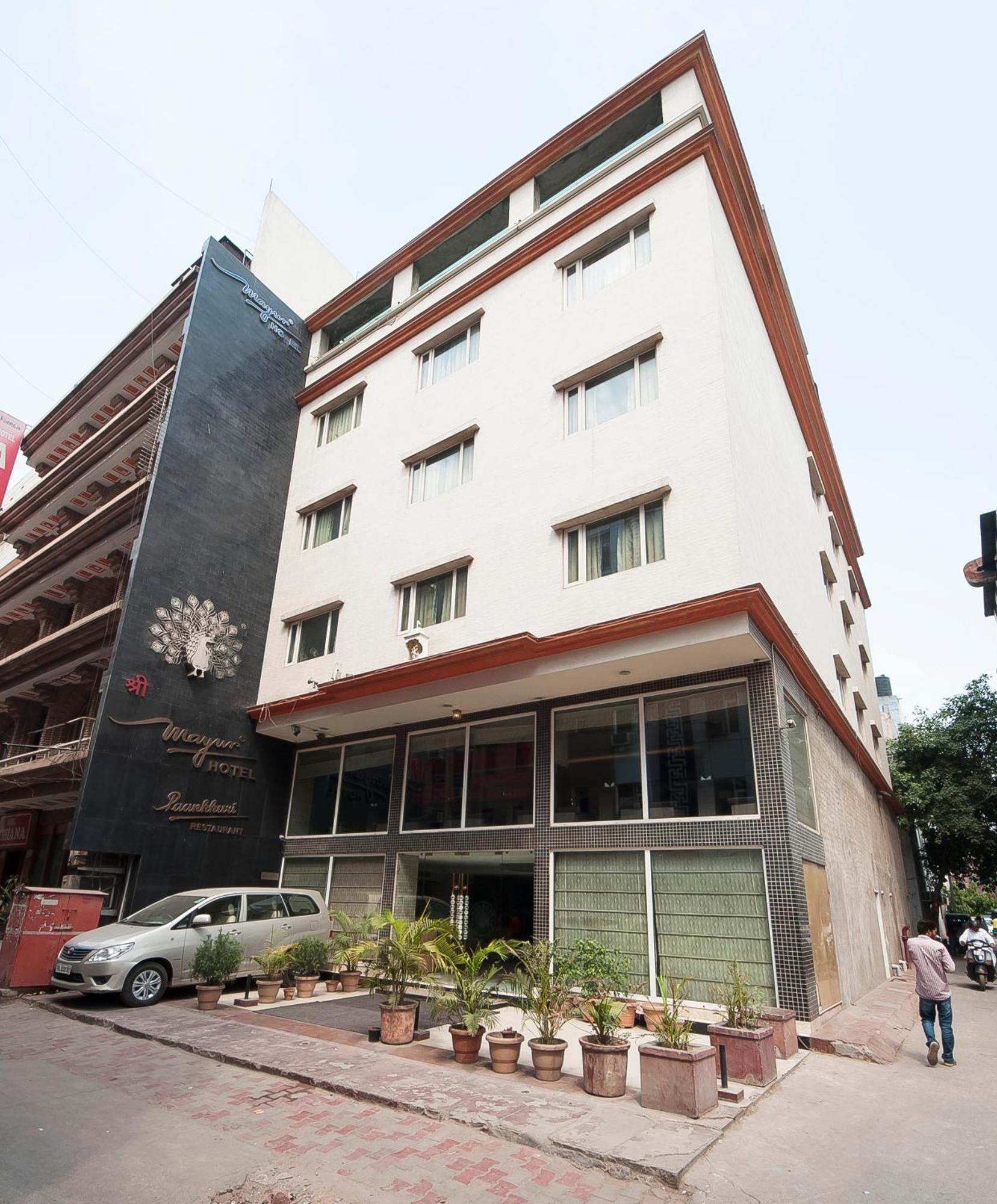 Mayur Hotel Nuova Delhi Esterno foto