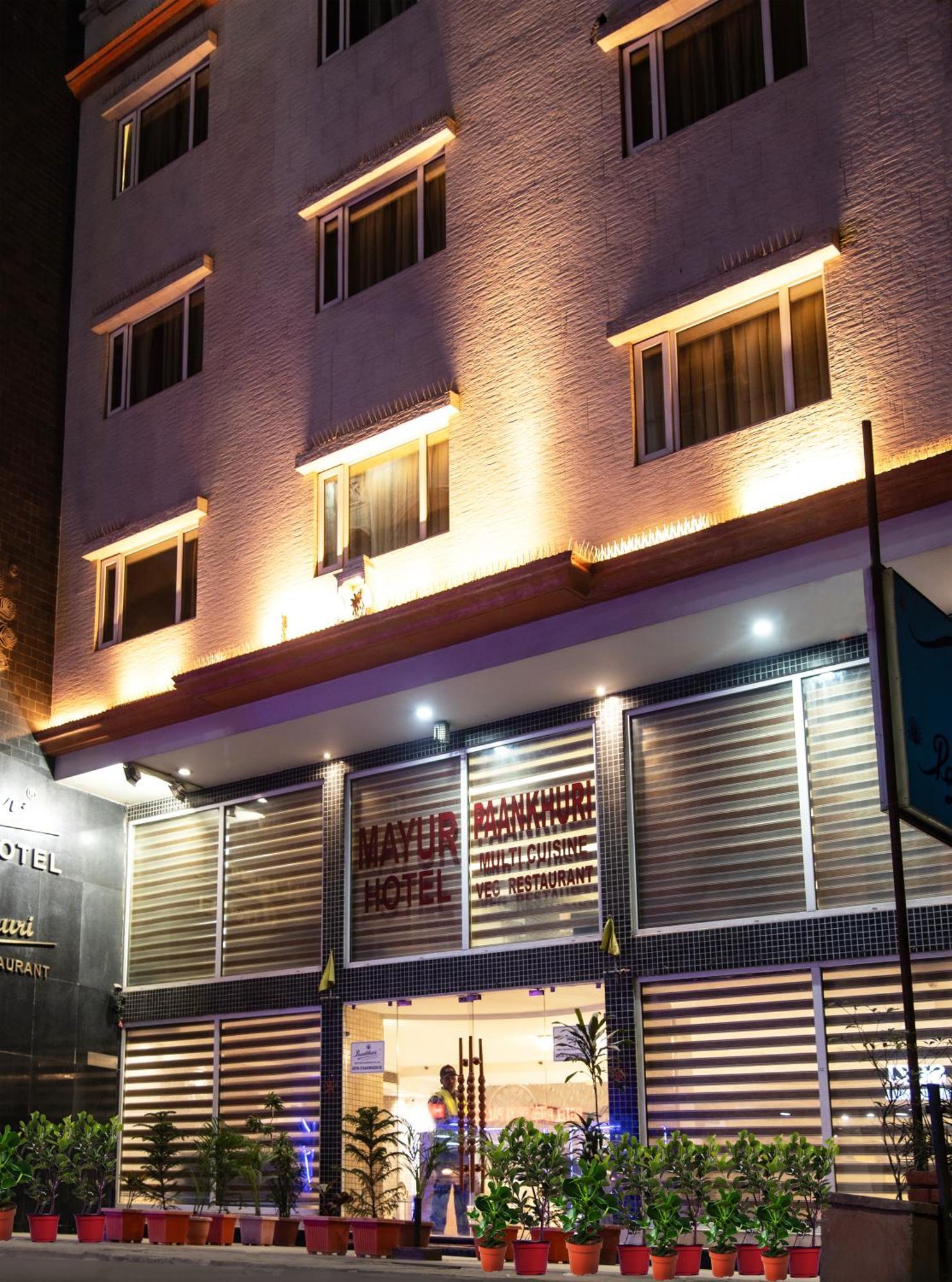 Mayur Hotel Nuova Delhi Esterno foto