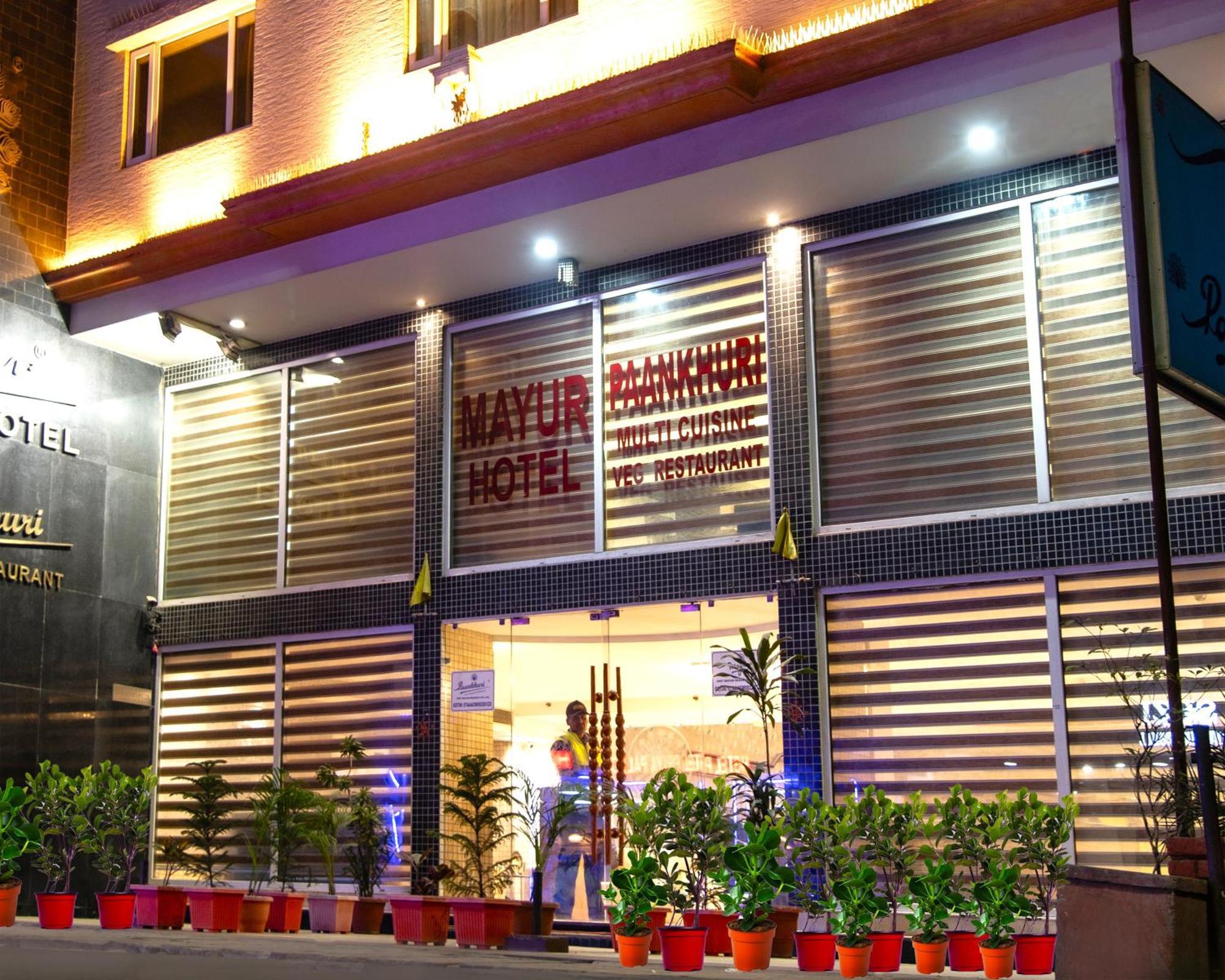 Mayur Hotel Nuova Delhi Esterno foto
